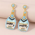 Casual Daily Patchwork Sequins Earrings
