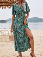 Tania Exclusive Maxi Dress Butterfly Style Designer Edit