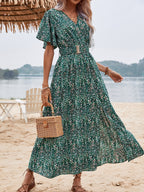 Tania Exclusive Maxi Dress Butterfly Style Designer Edit