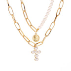 Sexy Patchwork Pearl Necklaces