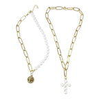 Sexy Patchwork Pearl Necklaces
