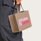Casual Street Print Patchwork Zipper Bags