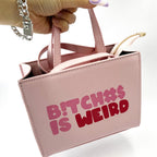 Casual Street Print Patchwork Zipper Bags