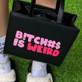 Casual Street Print Patchwork Zipper Bags