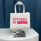 Casual Street Print Patchwork Zipper Bags