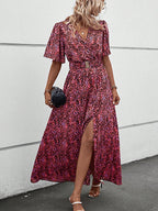 Tania Exclusive Maxi Dress Butterfly Style Designer Edit