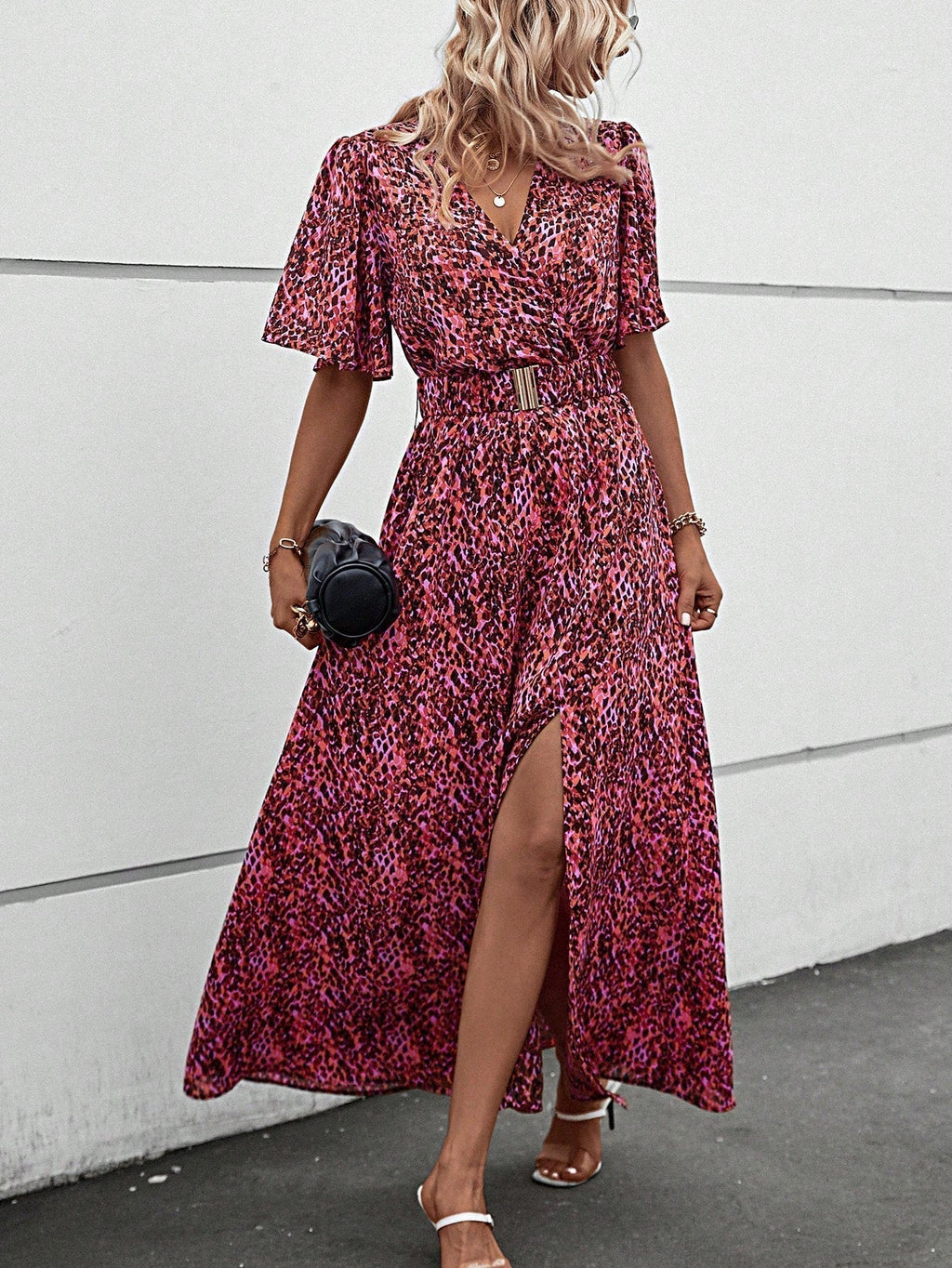 Belinda Effortless Maxi Dress Butterfly Style Elevated Occasion Wear