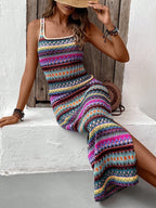 Leila Minimalist Summer Beach Dress Evening Wear Edit