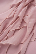 Fashion Elegant Solid Patchwork V Neck Princess Dresses