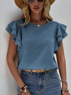 Butterfly Sleeve Blouse