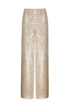 Casual Solid Sequins Loose Straight Solid Color Bottoms
