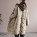 | Long padded coat