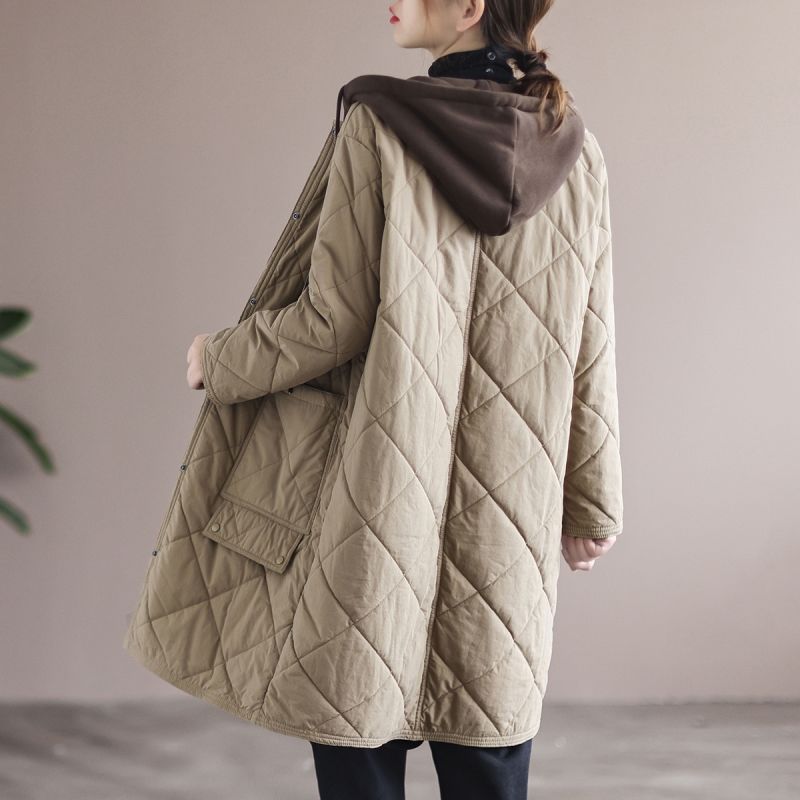 | Long padded coat