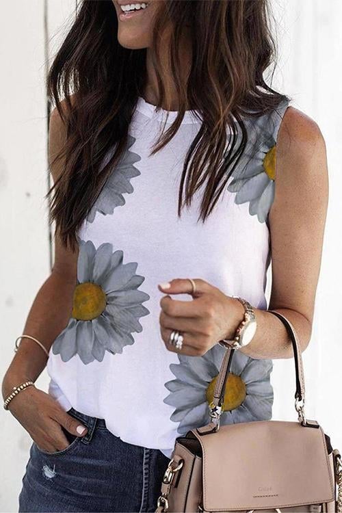 Sunflower Tank Top