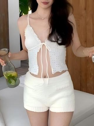 Cutout Fabric Bikini