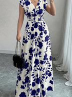 Hit Flowers Plants And Flowers Maxi Dresses