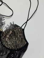 Deep V Perspective Lace Camisoles