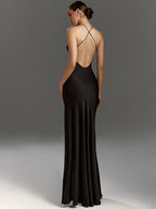 Camisoles Slit Formal Dress Maxi Dresses