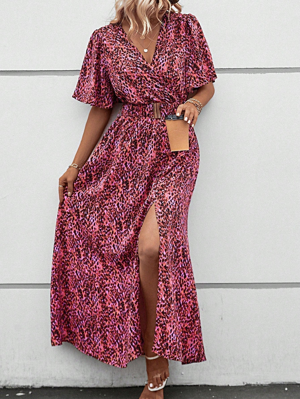 Tania Exclusive Maxi Dress Butterfly Style Designer Edit