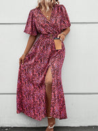 Tania Exclusive Maxi Dress Butterfly Style Designer Edit