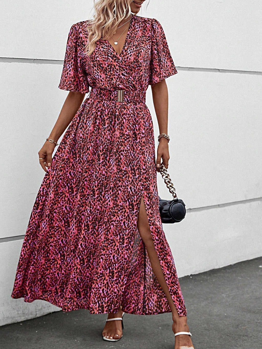 Tania Exclusive Maxi Dress Butterfly Style Designer Edit