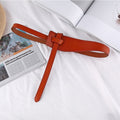 Elegant Simplicity Solid Knotted Belts