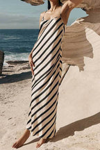 Heraclea Chic Scoop Neck Sling Dress Boutique Collection