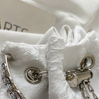 Casual Solid Patchwork Chains Bags