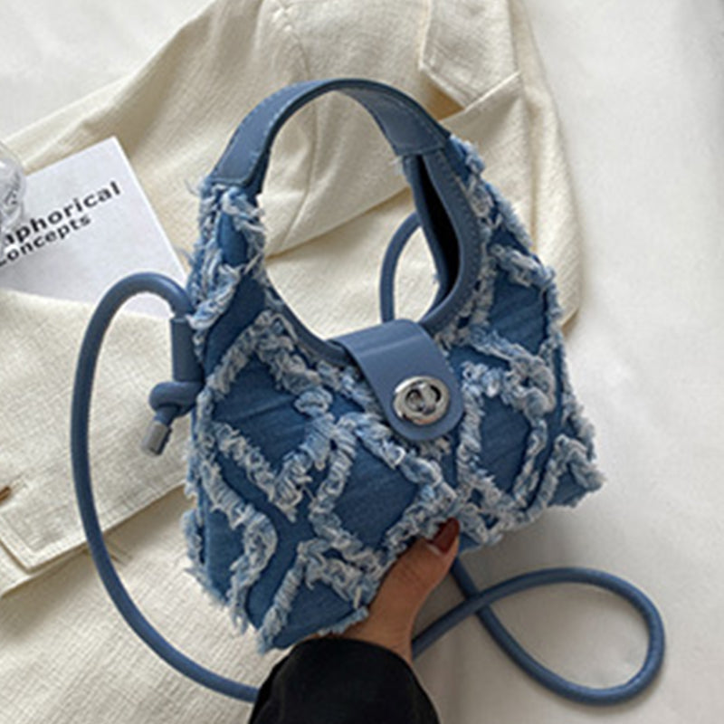 Casual Solid Patchwork Bags