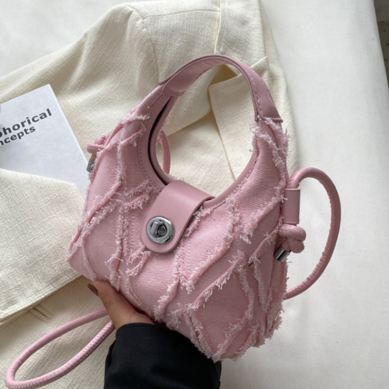 Casual Solid Patchwork Bags