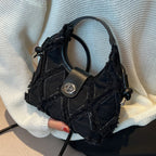 Casual Solid Patchwork Bags