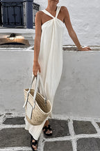 Giovanna Timeless Casual, , Plain, Sleeveless Dresses with Pleats Premium Wardrobe Essential