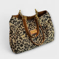 | Leopard Canvas Tote