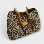 | Leopard Canvas Tote