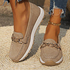 AmyVictoria | Flat Buckle Loafers