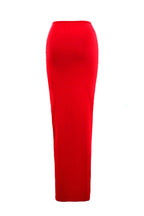 Sexy Solid Color Slit Ruched Flowers High Waist Solid Color Bottoms