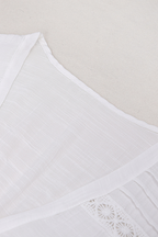 Casual Vacation Solid Color Patchwork See-Through Swimwears Cover Up
