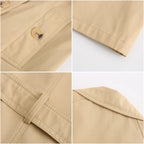 Cotton Long Sleeve Windbreaker Jacket