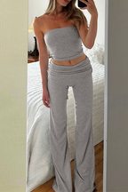 Sexy Street Strapless Sleeveless Two (3 Colors)