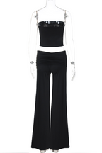 Sexy Street Strapless Sleeveless Two (3 Colors)