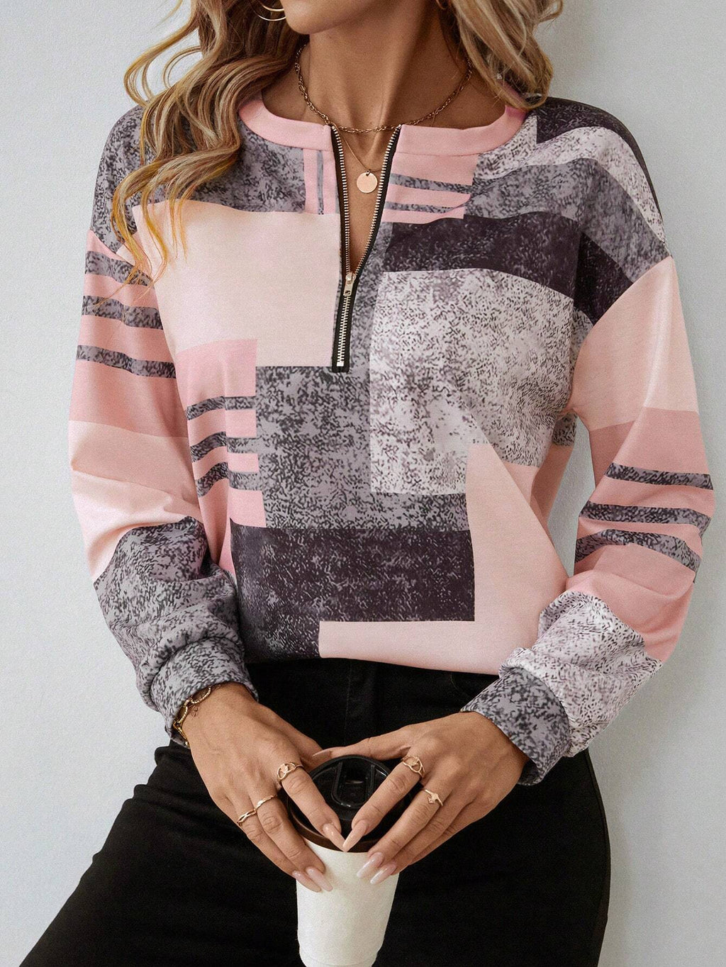 Amy | Half-Zip Pullover