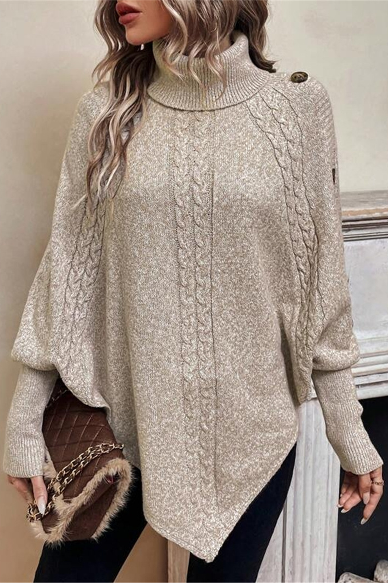 | Casual turtleneck sweater