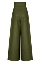 Daily Pocket Patchwork Loose High Waist Wide Leg Patchwork Bottoms