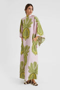 Natalia Aesthetic Big Pineapple Pink Magnifico Dress Elevated Occasion Wear