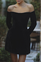 Fabiana Effortless Off the Shoulder Princess Dresses with Rhinestone Decoration Elevated Occasion Wear