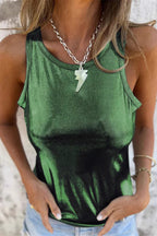 Casual Solid Color O Neck Tops