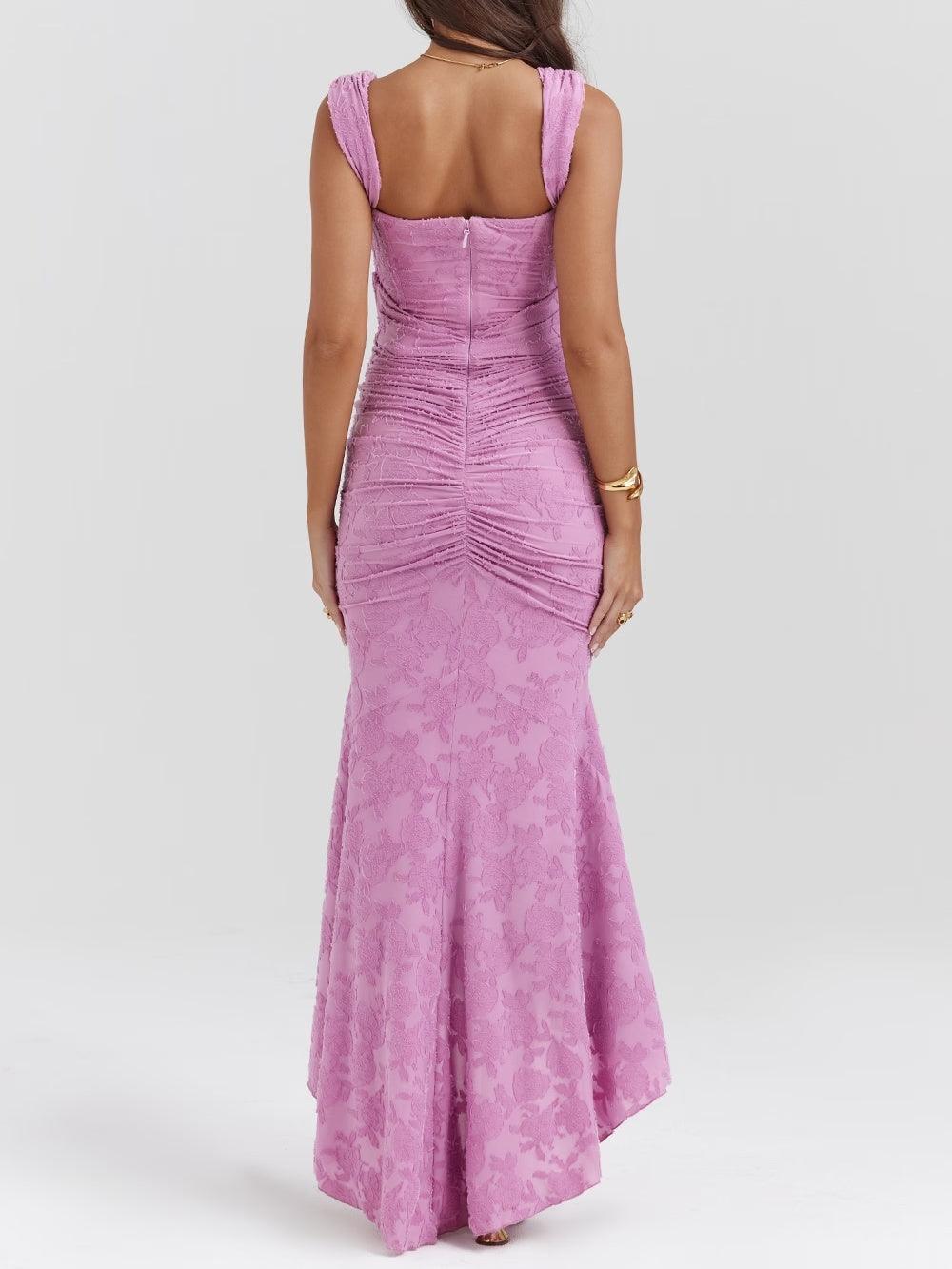 | Floral Maxi Dress in Blue