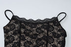U neck lace cami mini dress  | Festival Outfits Women