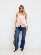 Ruffled Cami Top