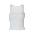 U neck beaded tank top  | Festival Outfits Women